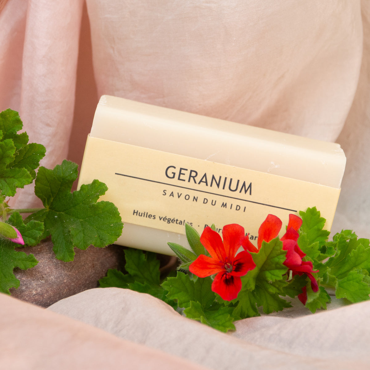 Geranium - französische Seife
