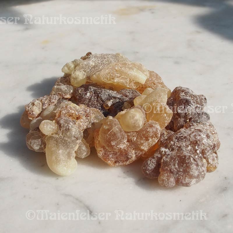Olibanumharz, Amber